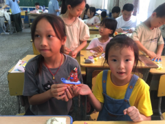 实践团针对孩子们正在食物平安学问进修中碰到